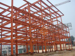 枣矿第二机械厂钢结构办公楼工程设计施工