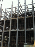 钢结构多高层建筑设计-济南空军招待所改建工程