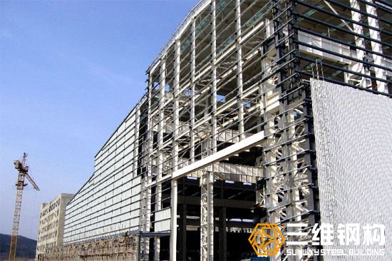华东数控轻钢结构厂房设计实物图