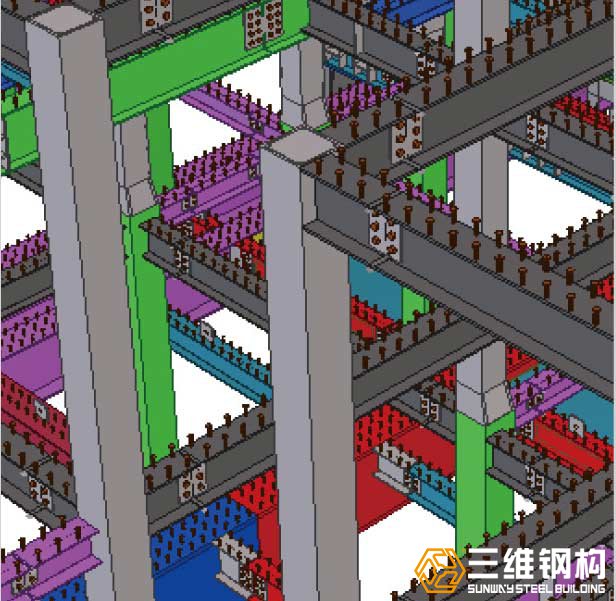 华东数控轻钢结构厂房设计图纸